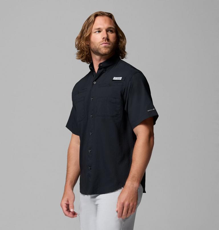 Men's Tamiami II Short Sleeve Shirt, Color: Black, image 4