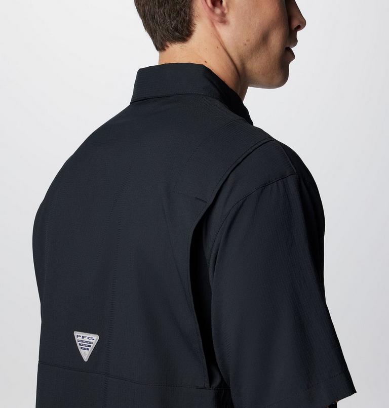Men's Tamiami II Short Sleeve Shirt, Color: Black, image 7