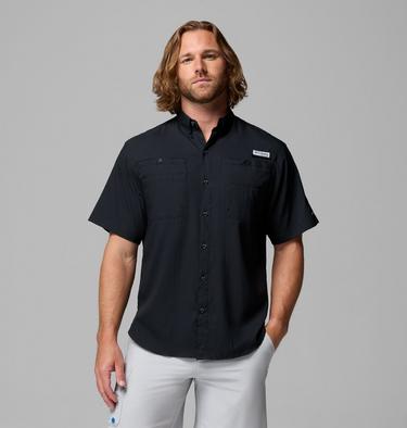Men's Tamiami II Short Sleeve Shirt, Color: Black, image 9