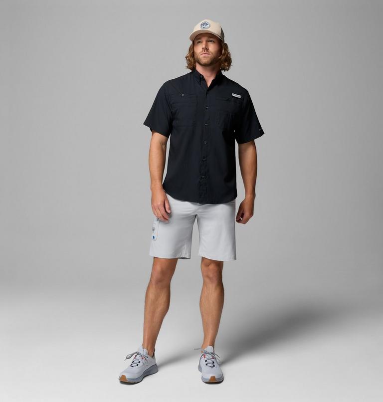 Men's Tamiami II Short Sleeve Shirt, Color: Black, image 2
