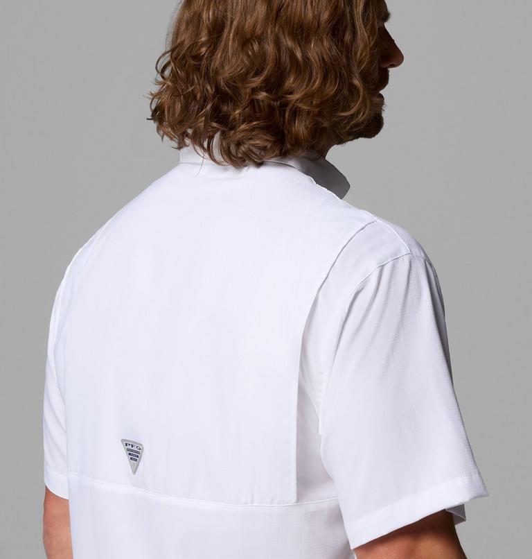 Men's Tamiami II Short Sleeve Shirt, Color: White, image 6