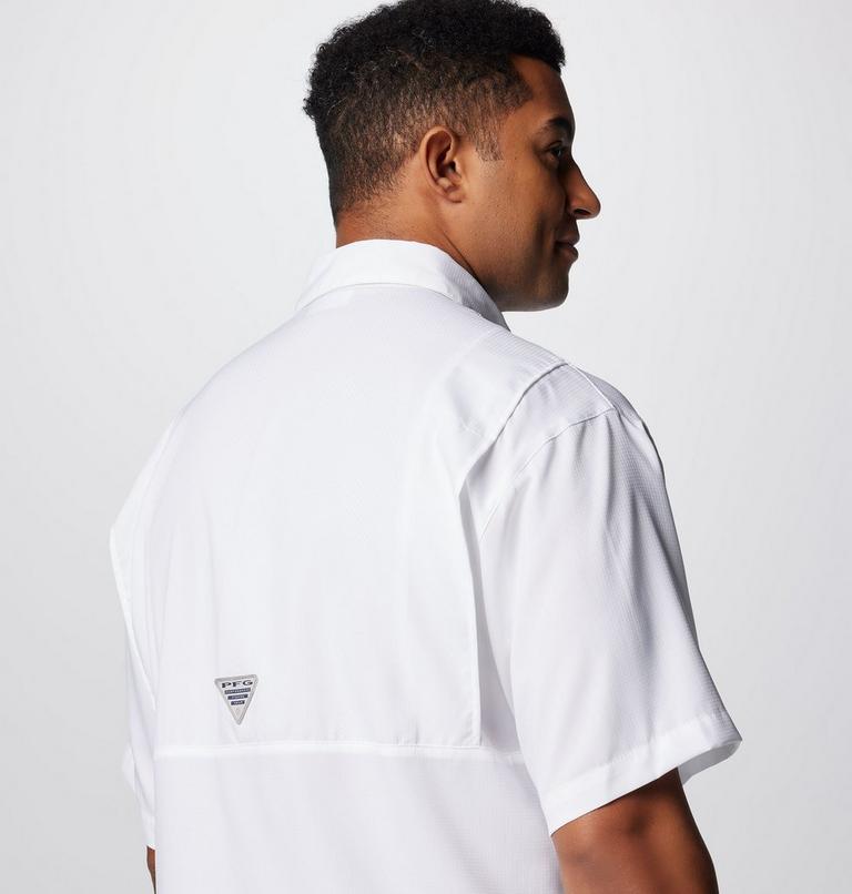 Men's Tamiami II Short Sleeve Shirt, Color: White, image 7