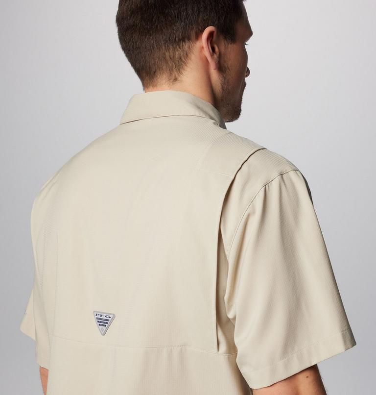 Men's Tamiami II Short Sleeve Shirt, Color: Fossil, image 7