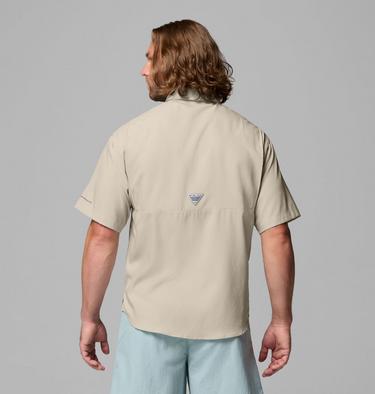 Men's Tamiami II Short Sleeve Shirt, Color: Fossil, image 7