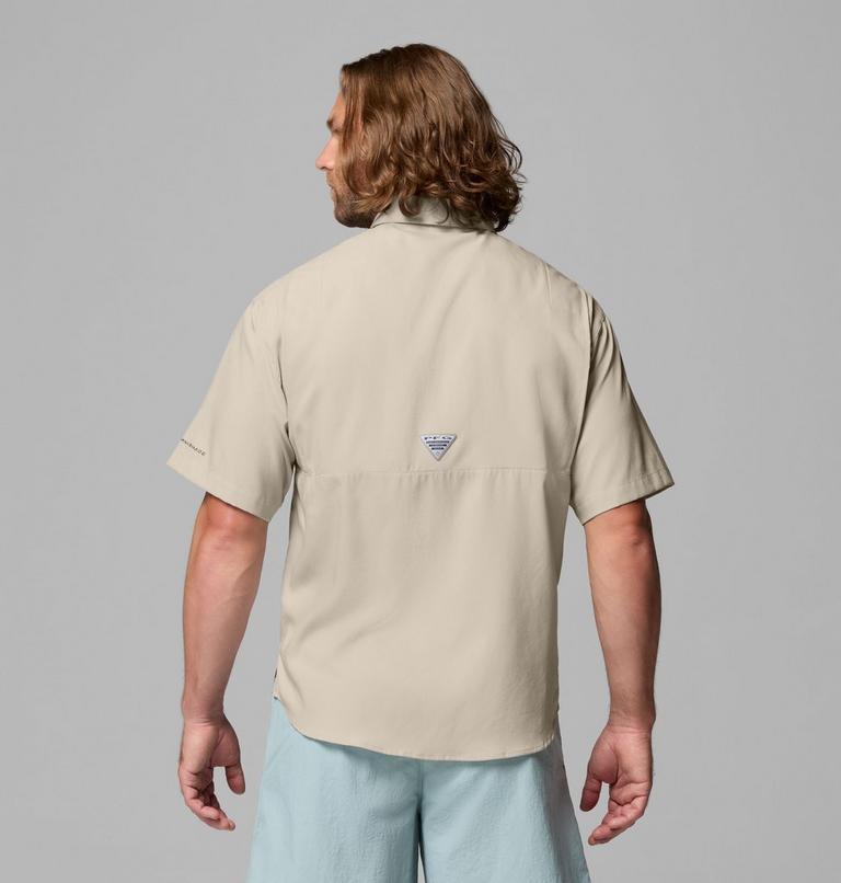 Men's Tamiami II Short Sleeve Shirt, Color: Fossil, image 3