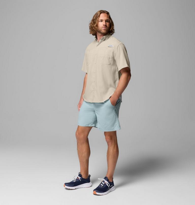 Men's Tamiami II Short Sleeve Shirt, Color: Fossil, image 2