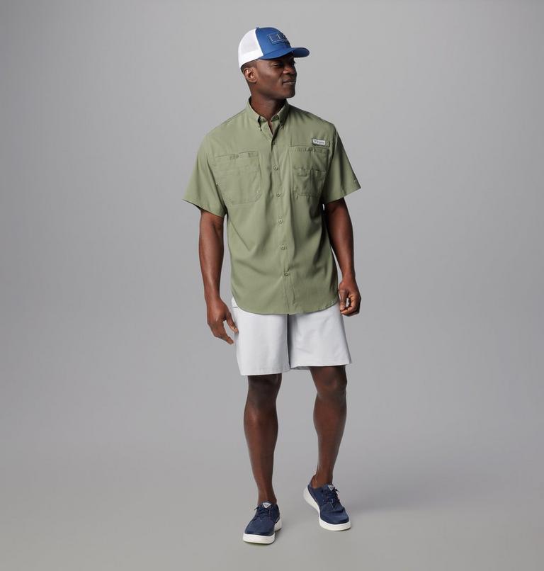 Men's Tamiami II Short Sleeve Shirt, Color: Cypress, image 3