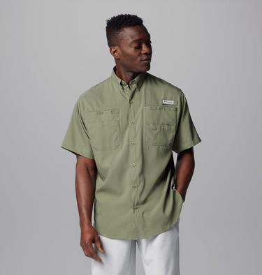 Men's Tamiami II Short Sleeve Shirt, Color: Cypress, image 17