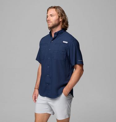 Men's Tamiami II Short Sleeve Shirt, Color: Collegiate Navy, image 16