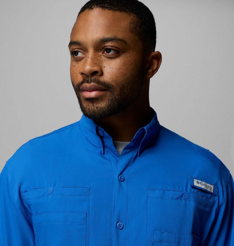 Tamiami II SS Shirt, Color: Vivid Blue, image 5