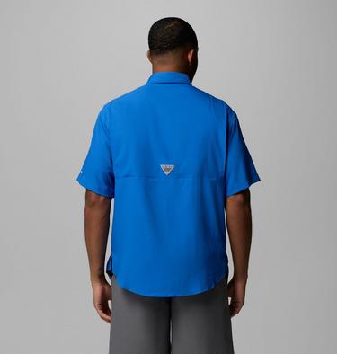 Men's Tamiami II Short Sleeve Shirt, Color: Vivid Blue, image 15