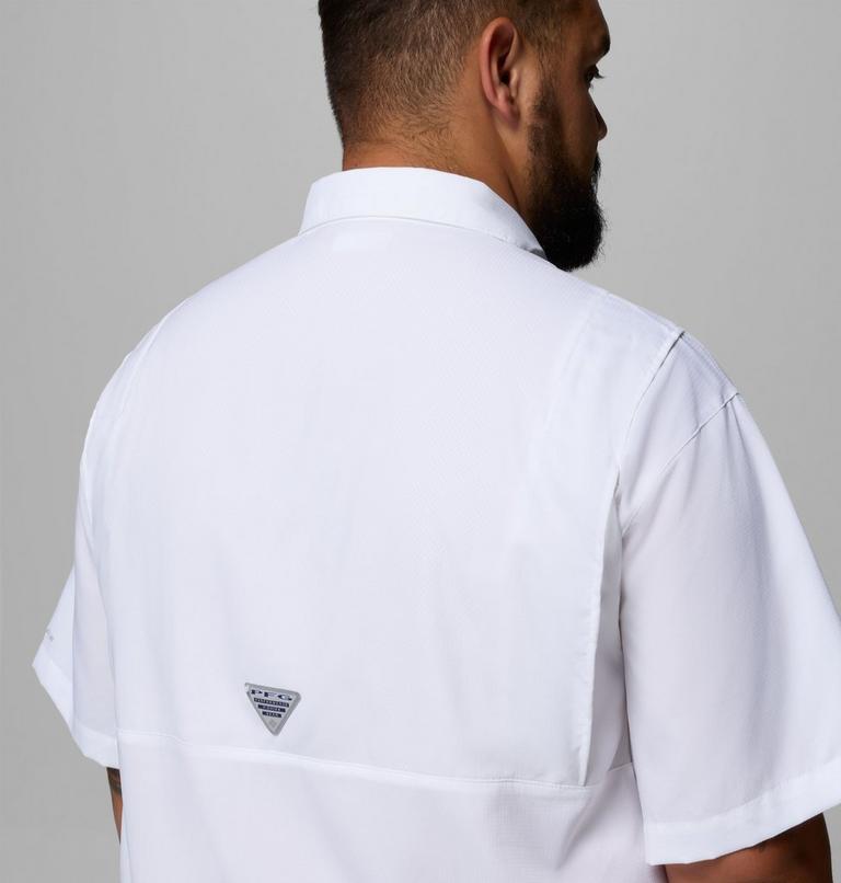 Men&rsquo;s PFG Tamiami II Short Sleeve Shirt &mdash; Big, Color: White, image 6