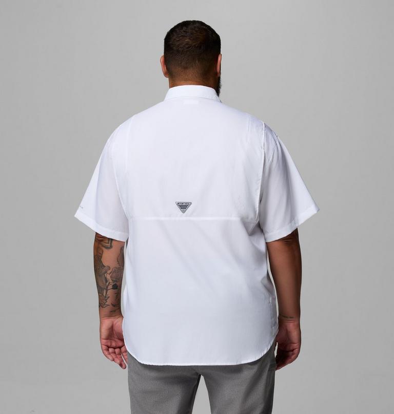 Men&rsquo;s PFG Tamiami II Short Sleeve Shirt &mdash; Big, Color: White, image 3