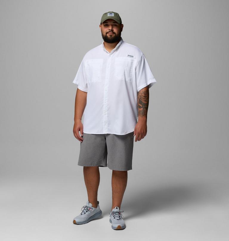 Men&rsquo;s PFG Tamiami II Short Sleeve Shirt &mdash; Big, Color: White, image 2