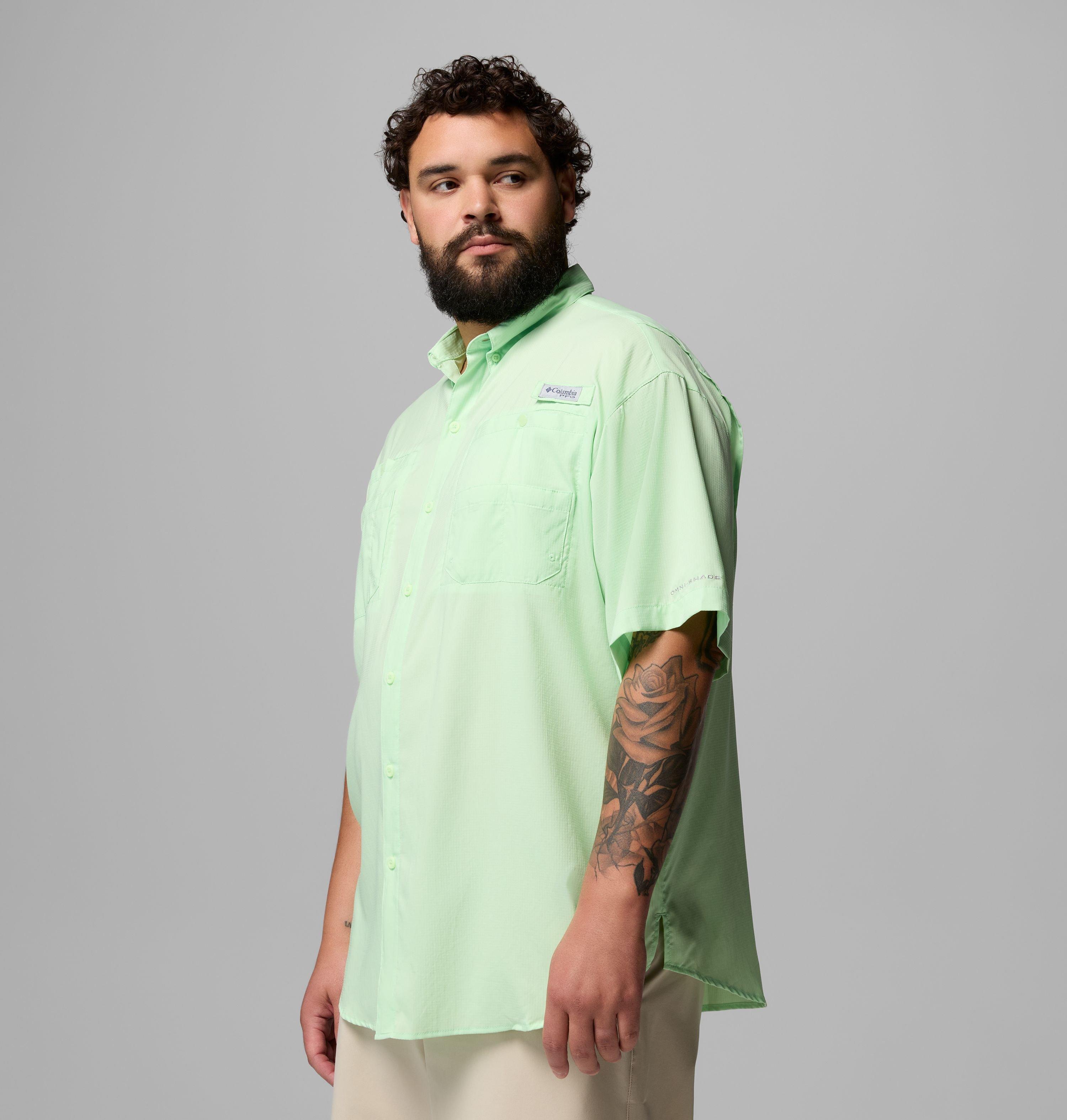 Men's PFG Tamiami II Short Sleeve Shirt - Big | 372 | 6X 4