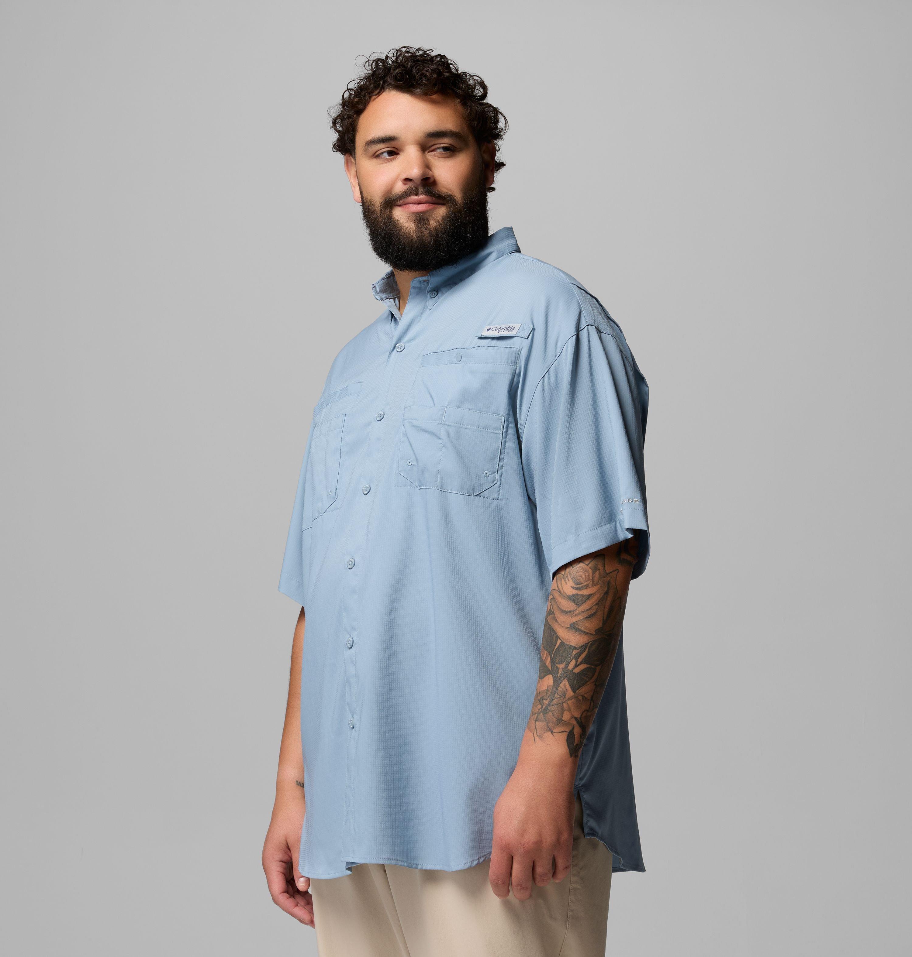Men's PFG Tamiami II Short Sleeve Shirt - Big | 442 | 4X 4