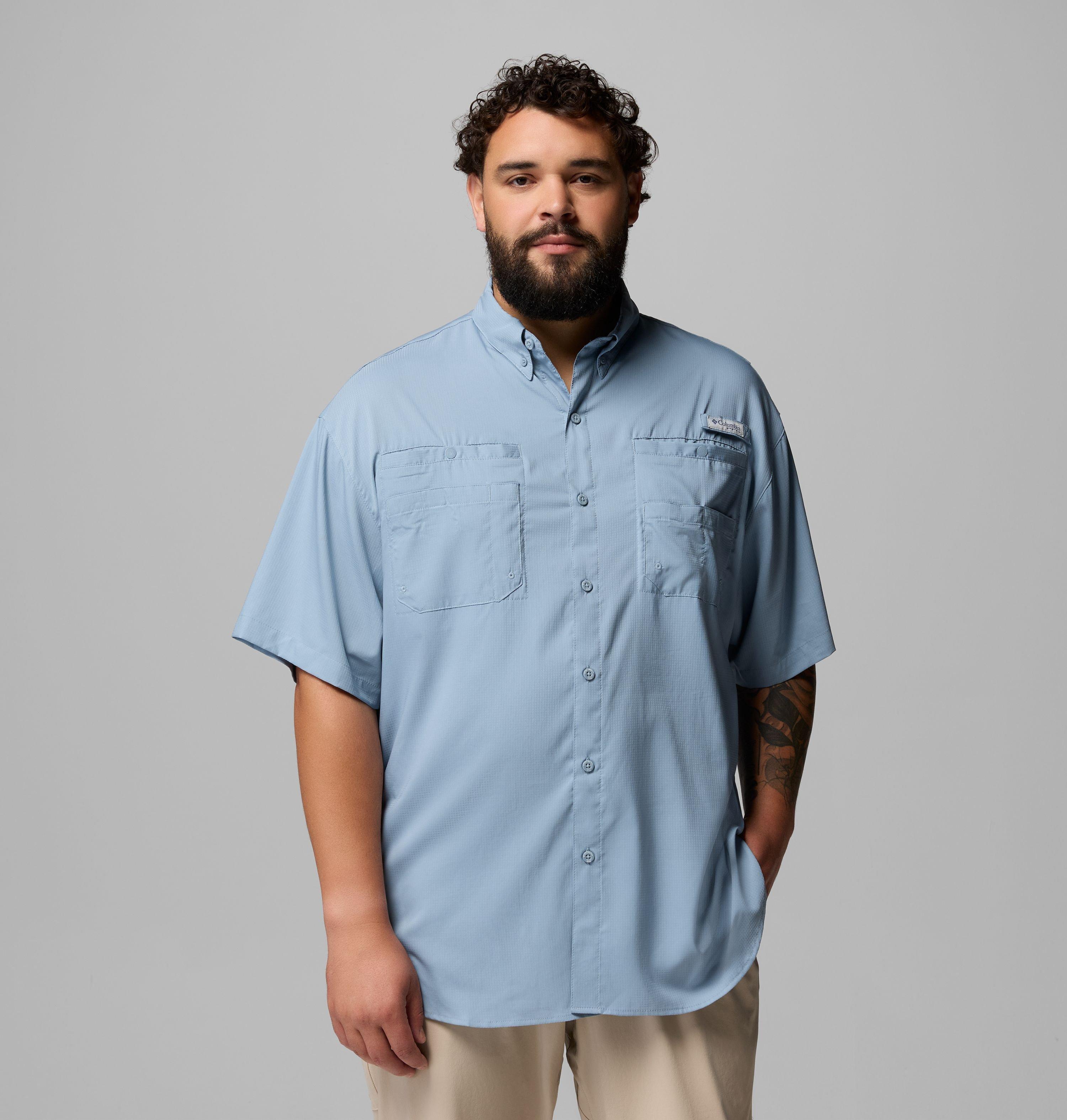 Men's PFG Tamiami II Short Sleeve Shirt - Big | 442 | 4X 1