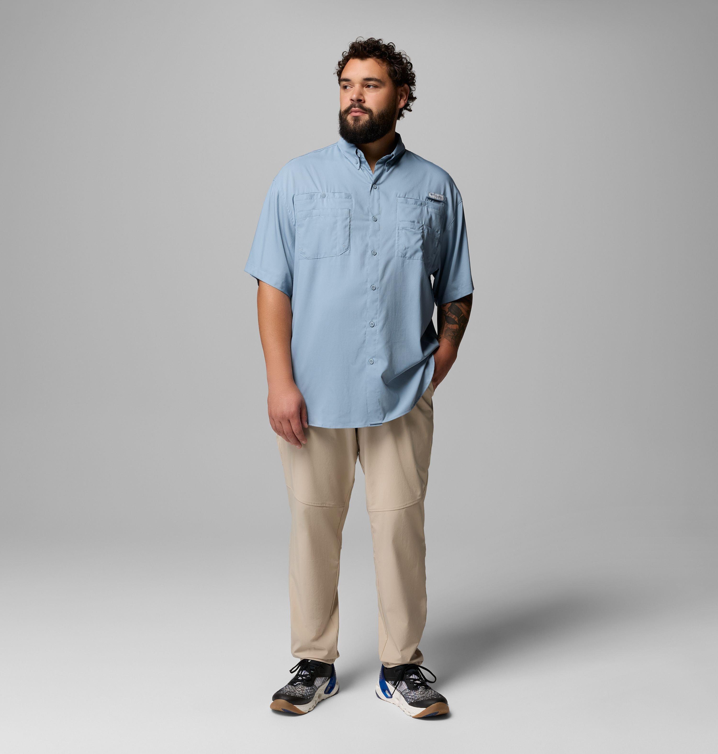 Men's PFG Tamiami II Short Sleeve Shirt - Big | 442 | 4X 2