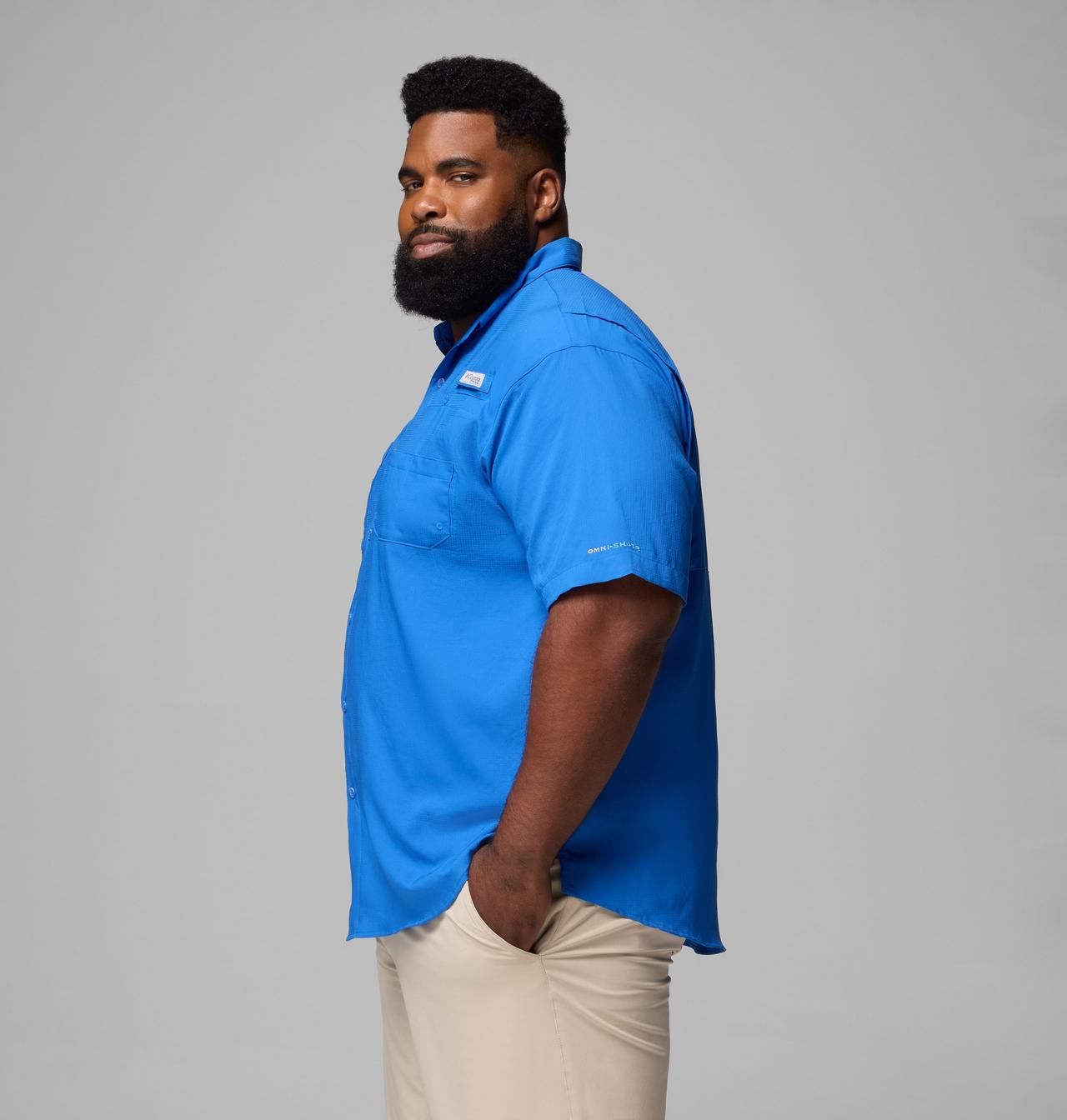 Men’s PFG Tamiami™ II Short Sleeve Shirt - Big | 487 | 6X 4