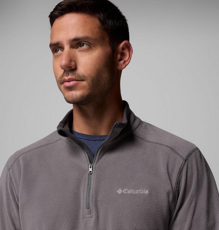 Polar con media cremallera Klamath Range II para hombre, Color: City Grey, Shark, image 5
