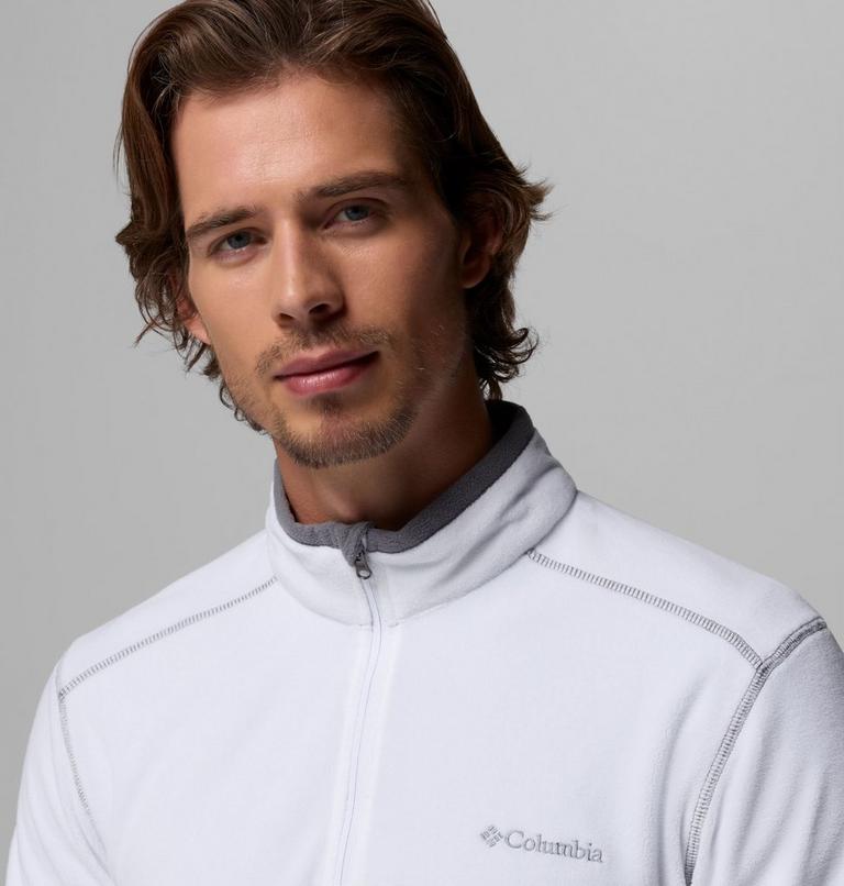 Klamath Range II Half Zip, Color: White, City Grey, image 5
