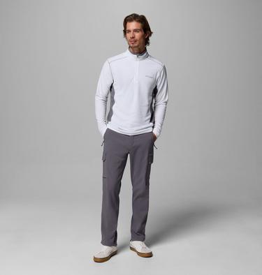 Klamath Range II Half Zip, Color: White, City Grey, image 24