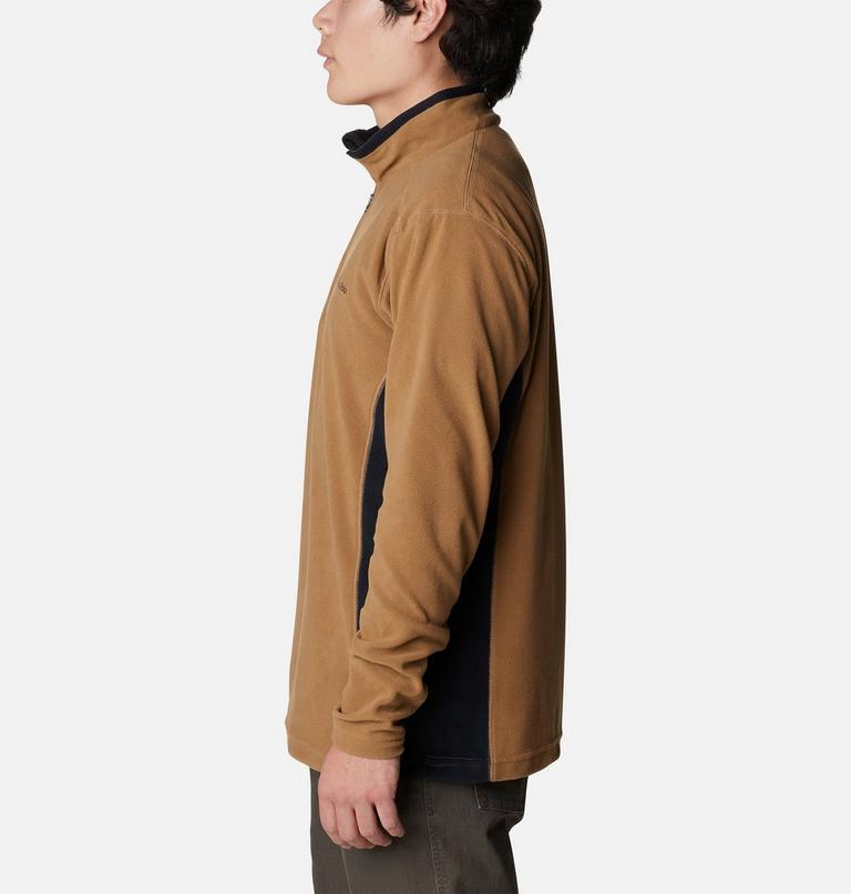 Men's Klamath Range II Half Zip, Color: Delta, Black, image 3