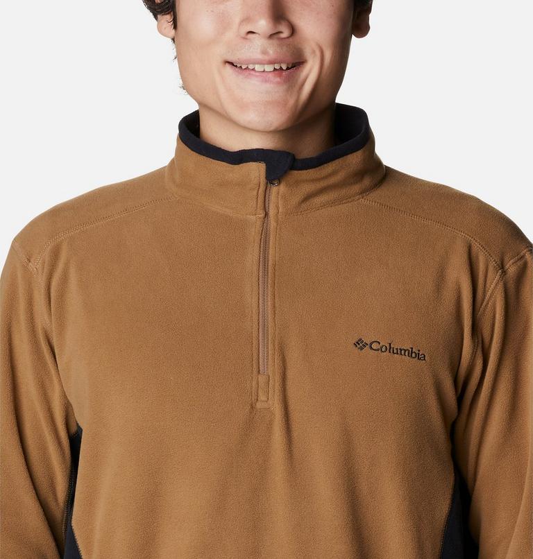 Men's Klamath Range II Half Zip, Color: Delta, Black, image 4