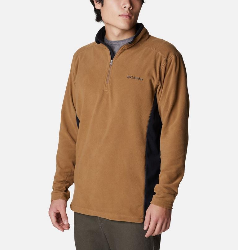 Men's Klamath Range II Half Zip, Color: Delta, Black, image 5