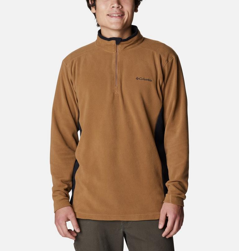 Men's Klamath Range II Half Zip, Color: Delta, Black, image 1