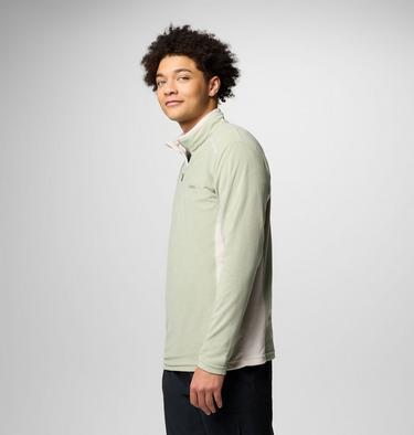 Men’s Klamath Range II ½ Zip, Color: Safari, Dark Stone, image 24