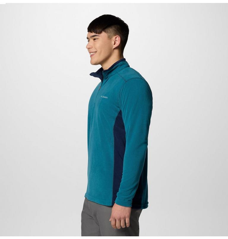Klamath Range II Half Zip, Color: River Blue, Coll Navy, image 3