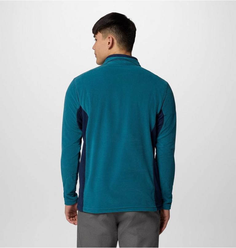 Klamath Range II Half Zip, Color: River Blue, Coll Navy, image 2