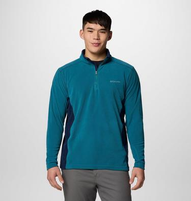 Klamath Range II Half Zip, Color: River Blue, Coll Navy, image 19