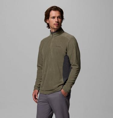 Polaire Demi-zip Klamath Range II Homme, Color: Stone Green, Shark, image 47