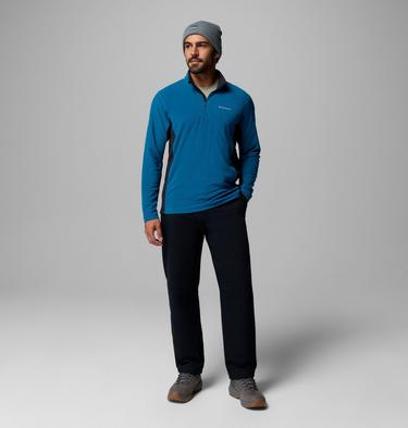 Polar con media cremallera Klamath Range II para hombre, Color: Phoenix Blue, Black, image 8