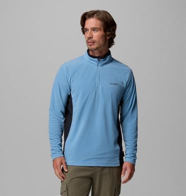 Polar con media cremallera Klamath Range II para hombre, Color: Rainy Day, Black, image 5