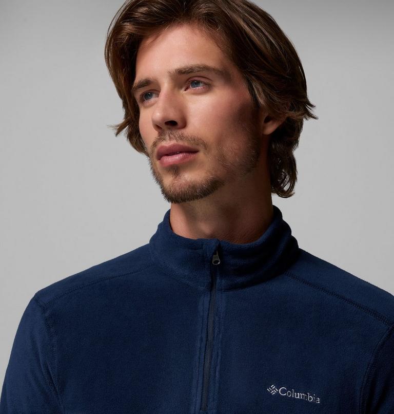 Men's Klamath Range II Half Zip, Color: Collegiate Navy Solid, image 4