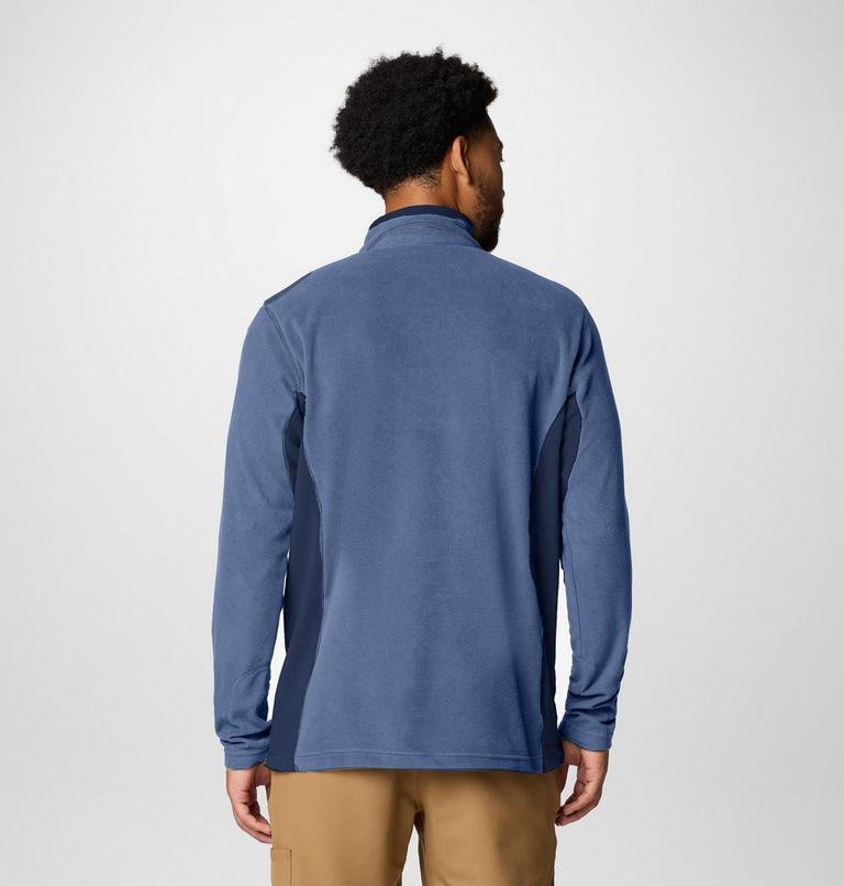 Men's Klamath Range II Half Zip, Color: Dark Mountain, Collegiate Navy, image 3