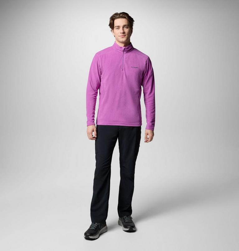 Polar con media cremallera Klamath Range II para hombre, Color: Razzle, image 2