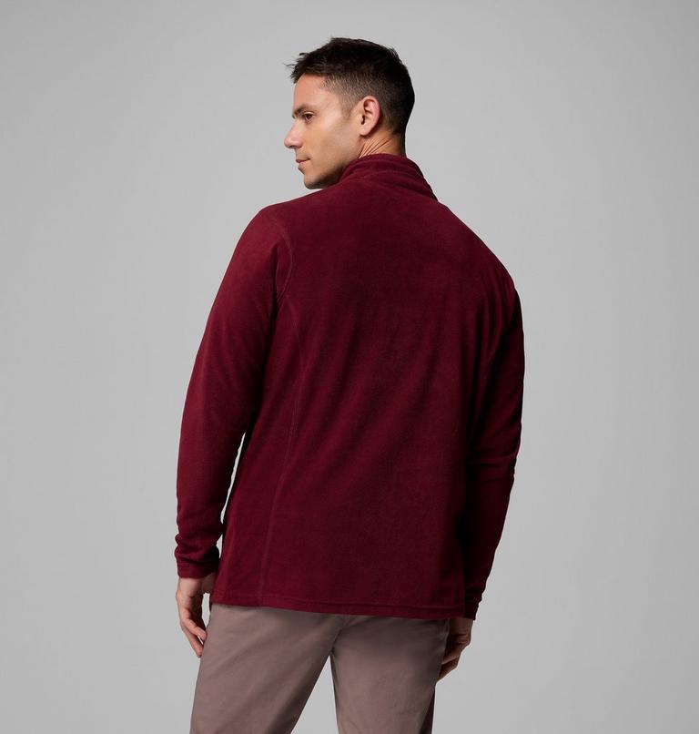 Men's Klamath Range II Half Zip, Color: Rich Wine, image 3