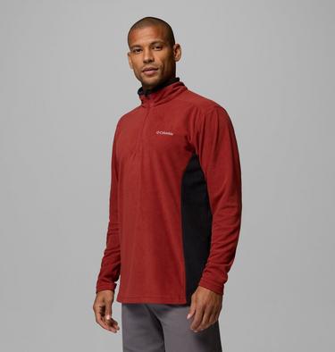 Polaire Demi-zip Klamath Range II Homme, Color: Red Oxide, Black, image 16