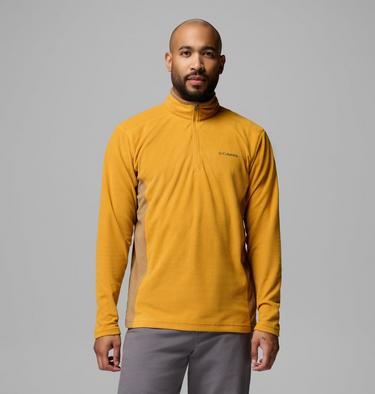 Polar con media cremallera Klamath Range II para hombre, Color: Squash, Delta, image 3