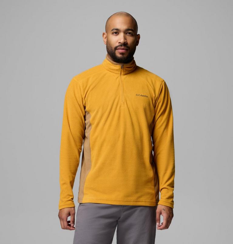 Polar con media cremallera Klamath Range II para hombre, Color: Squash, Delta, image 1