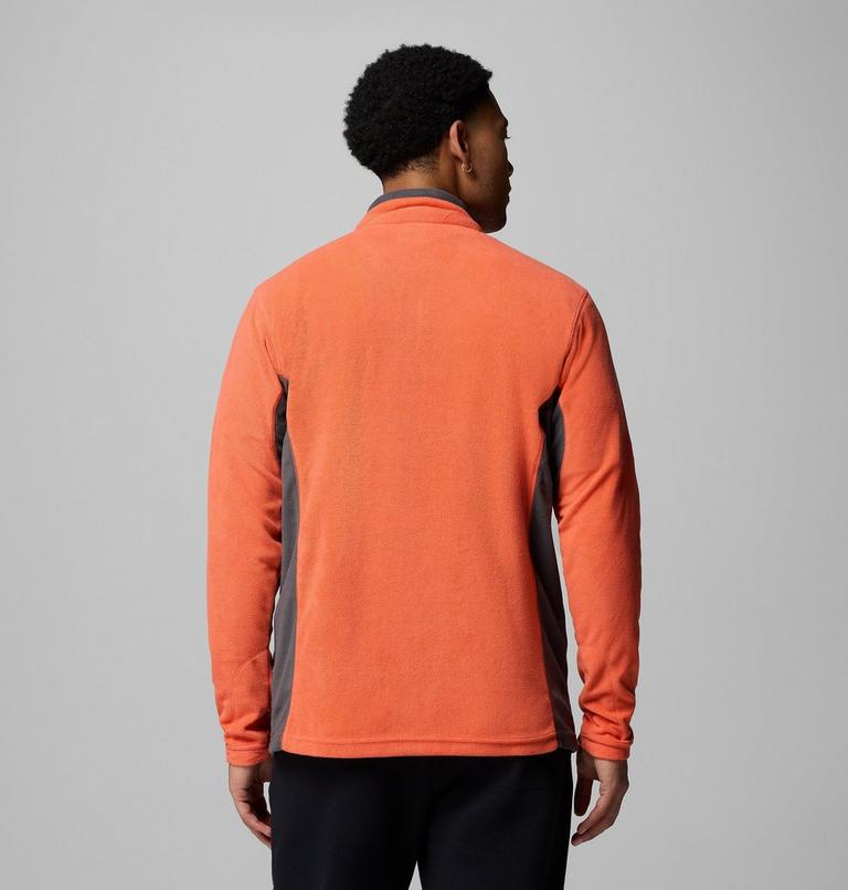 Men's Klamath Range II Half Zip, Color: Zing, Shark, image 3