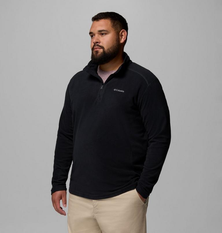 Men's Klamath Range II Half Zip Fleece - Extended Size, Color: Black, image 4