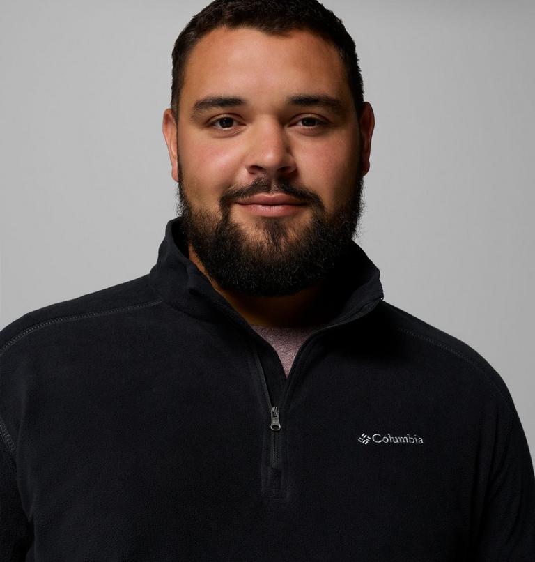 Men's Klamath Range II Half Zip Fleece - Extended Size, Color: Black, image 5
