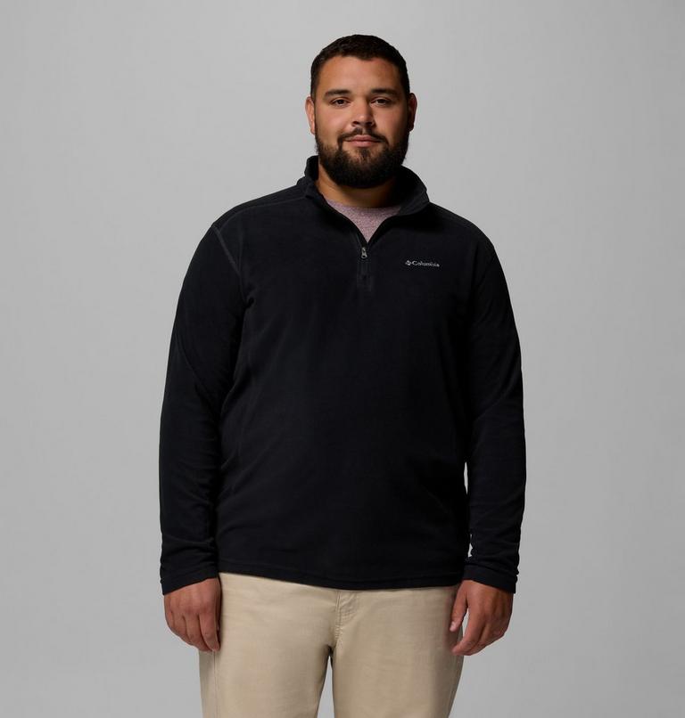 Men's Klamath Range II Half Zip Fleece - Extended Size, Color: Black, image 1