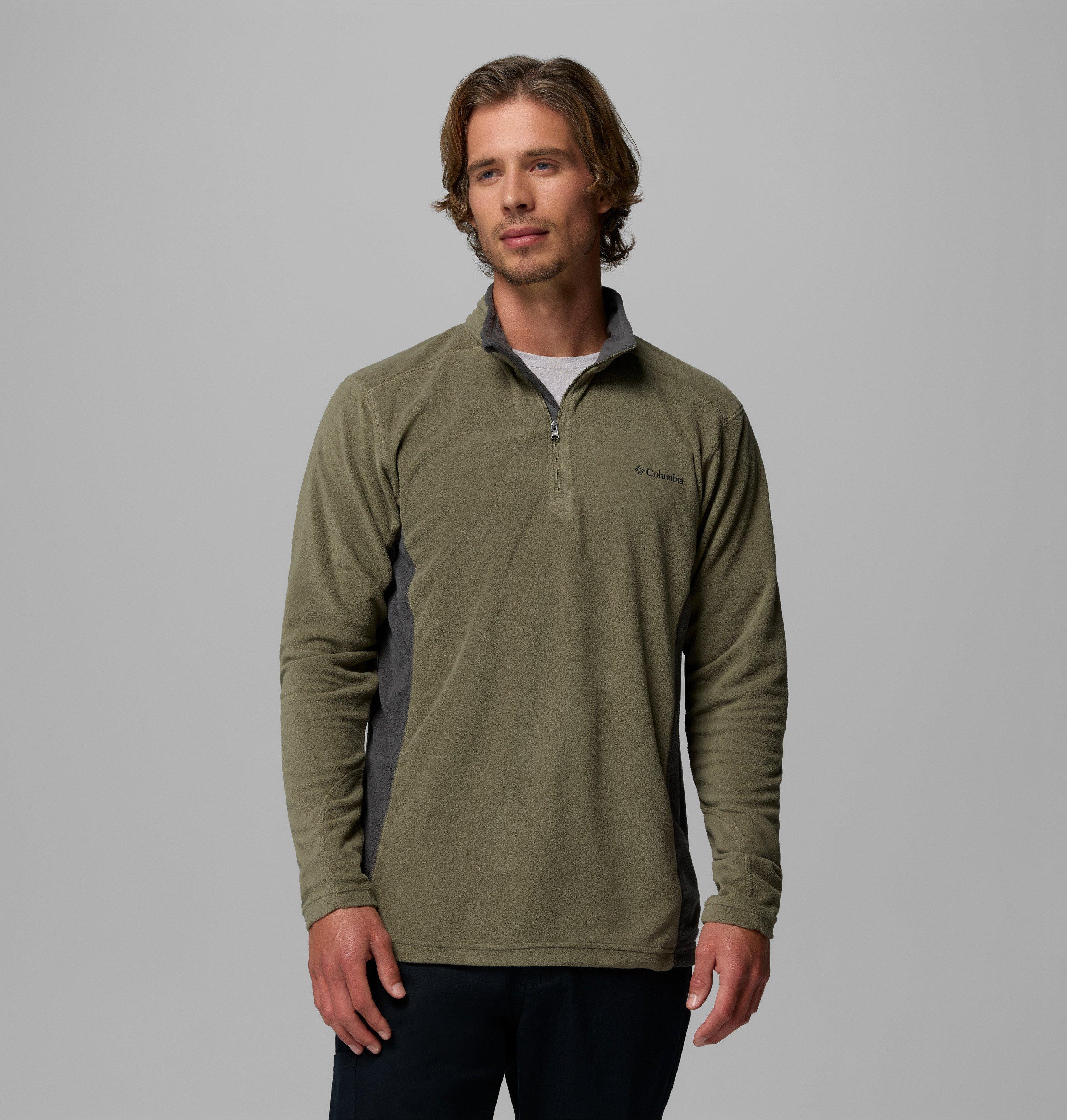 むー Men's Klamath Range II Half Zip Fleece Pullover - Tall | Columbia