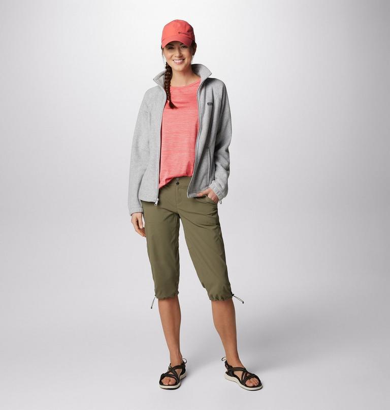 Women’s Benton Springs Fleece Jacket, Color: Cirrus Grey Heather, image 3